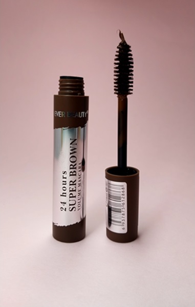 ریمل قهوه‌ایEVER BEAUTY مدل VOLUME FIBER BRUSH