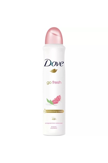 اسپری داو ضد تعریق با رایحه انار مدل Go Fresh حجم 250 میل