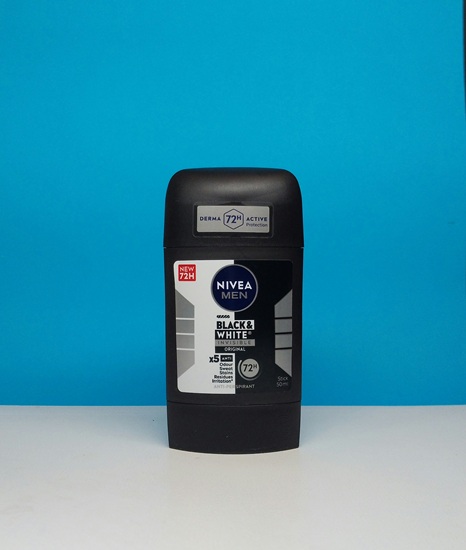 مام استیکی مردانه بلک اند وایت اورجینال نیوا Nivea Black & White Invisible Original 50Ml
